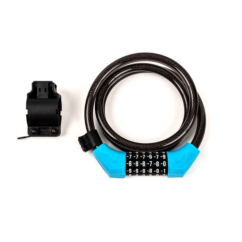 آلیاژ + PVC Material Password Lock Cable Steel