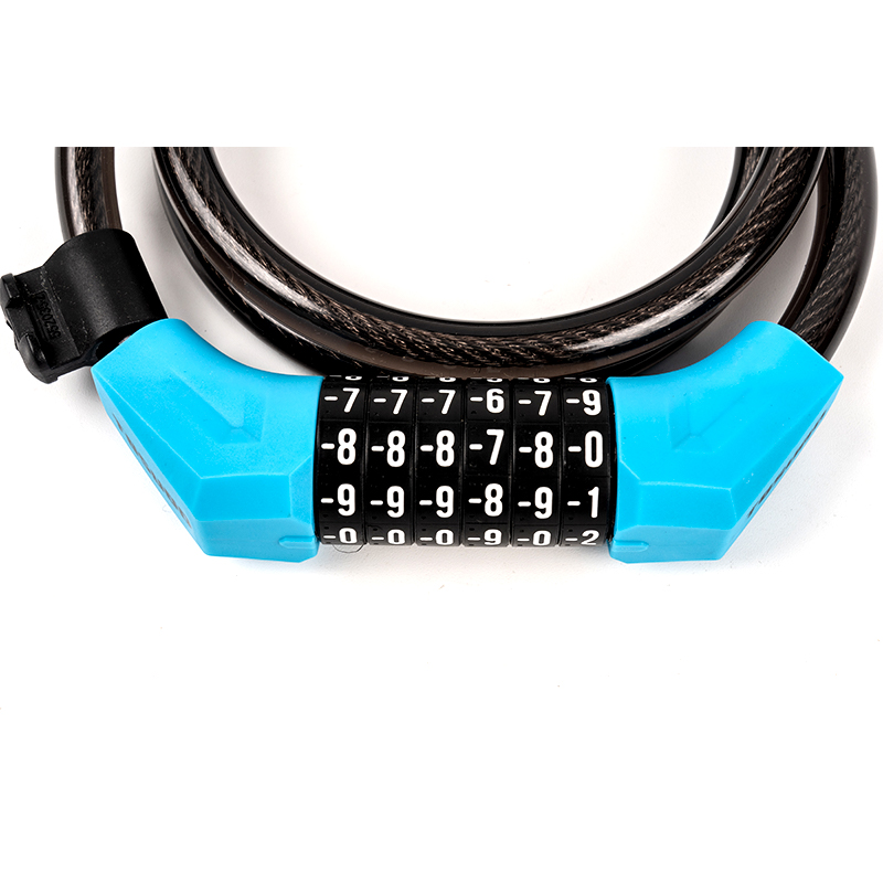 آلیاژ + PVC Material Password Lock Cable Steel