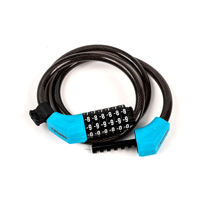 آلیاژ + PVC Material Password Lock Cable Steel