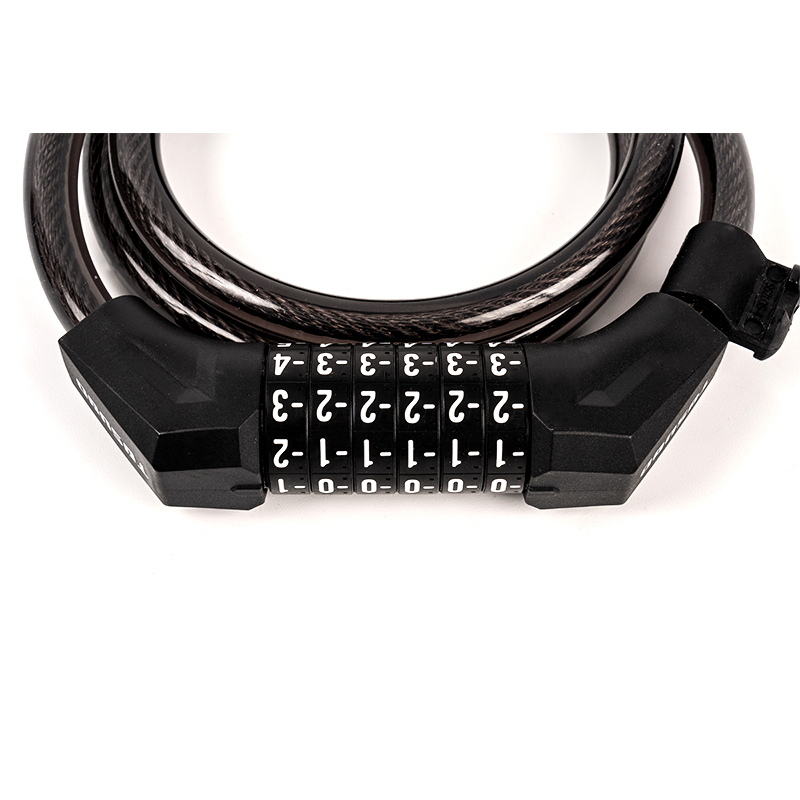آلیاژ + PVC Material Password Lock Cable Steel